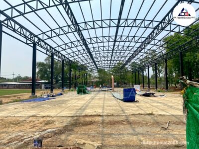 ทำโคลงเหล็กหลังคาโรงเรียน_01