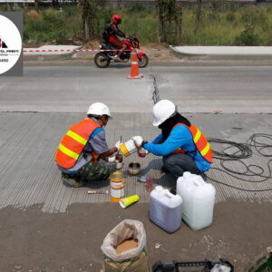 ซ่อมแซมรอยร้าวถนนคอนกรีต Epoxy injection-03