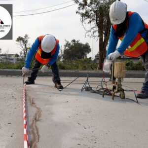 ซ่อมแซมรอยร้าวถนนคอนกรีต Epoxy injection-06