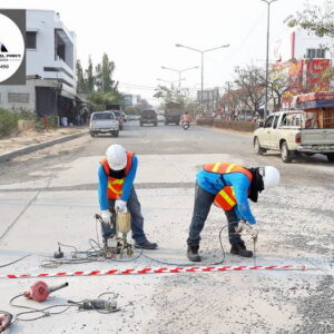 ซ่อมแซมรอยร้าวถนนคอนกรีต Epoxy injection-09