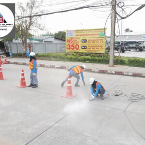 ซ่อมแซมรอยร้าวถนนคอนกรีต Epoxy injection-12