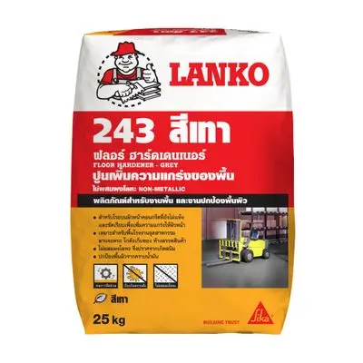 ปูนขัดพิเศษ LANKO 243 25 กก. สีเทา
