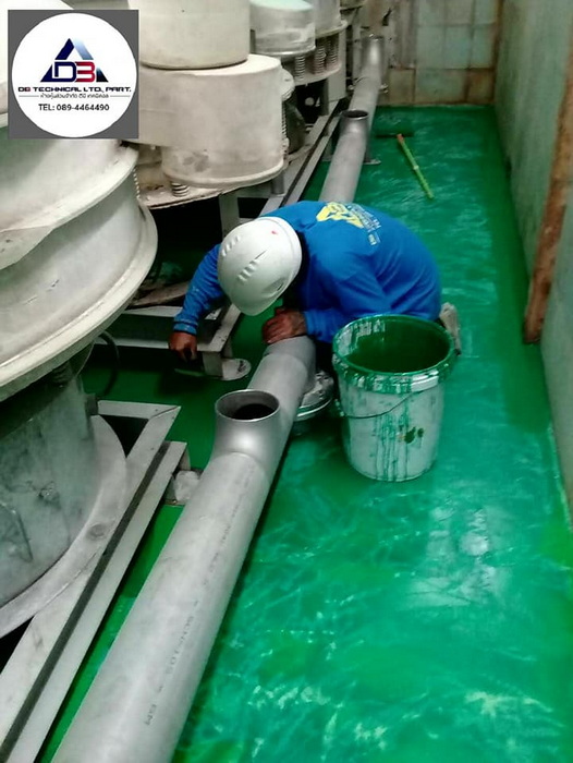 ติดตั้งพื้นอีพ็อกซี่ทับบนผิวกระเบื้อง