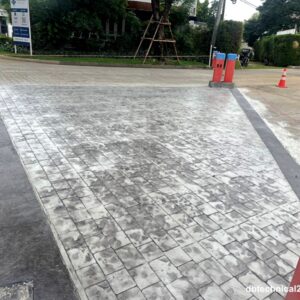 บริการปูพื้นคอนกรีตพิมพ์ลาย-11