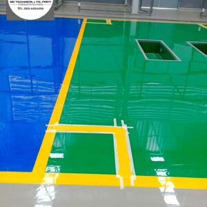 พืน Epoxy พื้นที่บริการรถยนต์-05
