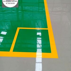 พืน Epoxy พื้นที่บริการรถยนต์-06