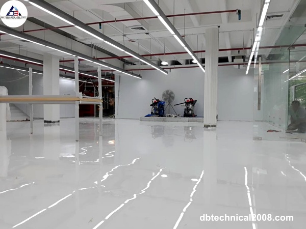 พื้นอีพ็อกซี่ self-leveling 4 มิล
