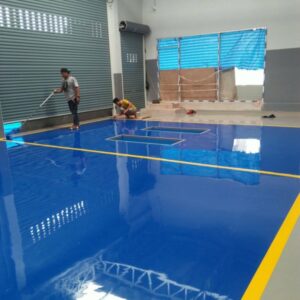 พื้น epoxy coating 2 มิล-