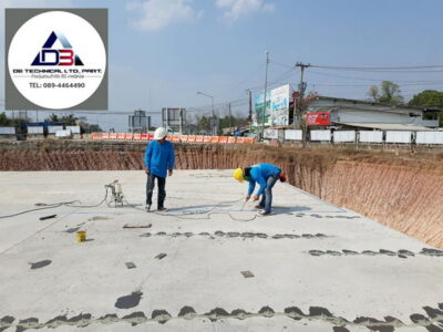 ซ่อมแซมรอยร้าวพื้นคอนกรีต