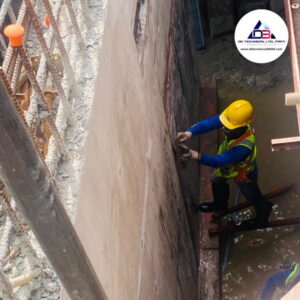 ติดตั้งแผ่นเมมเบรนกันซึม (wet-applied)-05