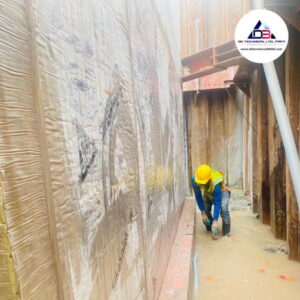 ติดตั้งแผ่นเมมเบรนกันซึม (wet-applied)-06