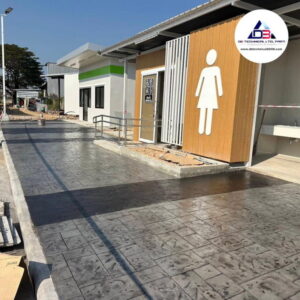 พื้นคอนกรีตพิมพ์ลาย