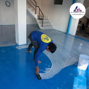 ทำพื้น Epoxy ปรับระดับ