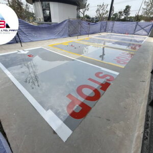 ทำพื้น epoxy ศูนย์รถยนต์มิตซู-03