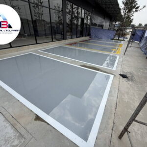 ทำพื้น epoxy ศูนย์รถยนต์มิตซู-11