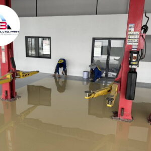 ทำพื้น epoxy ศูนย์รถยนต์มิตซู-14