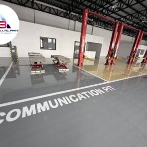 ทำพื้น epoxy ศูนย์รถยนต์มิตซู-15