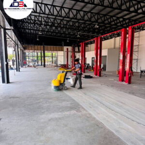 ทำพื้น epoxy ศูนย์รถยนต์มิตซู-16