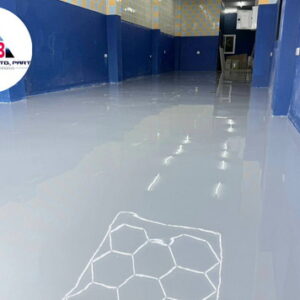 ทำพื้นอีพ็อกซี่ศูนย์รถมอเตอร์ไซค์-08