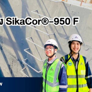 งานติดตั้ง SikaCor®-950 F-02