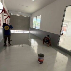 พื้น Epoxy ศูนย์รถ นครพนม-13