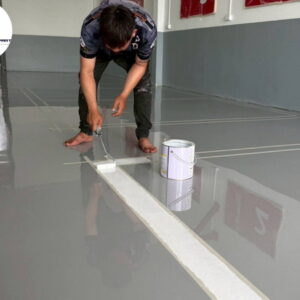 พื้น Epoxy ศูนย์รถ นครพนม-14