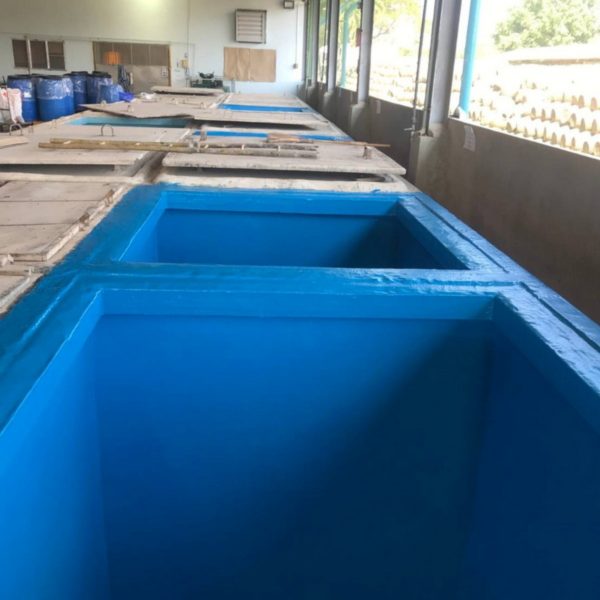 เคลือบบ่อ, Tank Lining