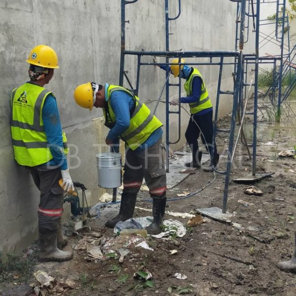 ซ่อมน้ำรั่ว PU foam injection-09